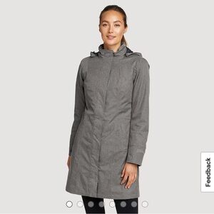 Eddie Bauer Women's Girl on the Go Insulated Trench Coat